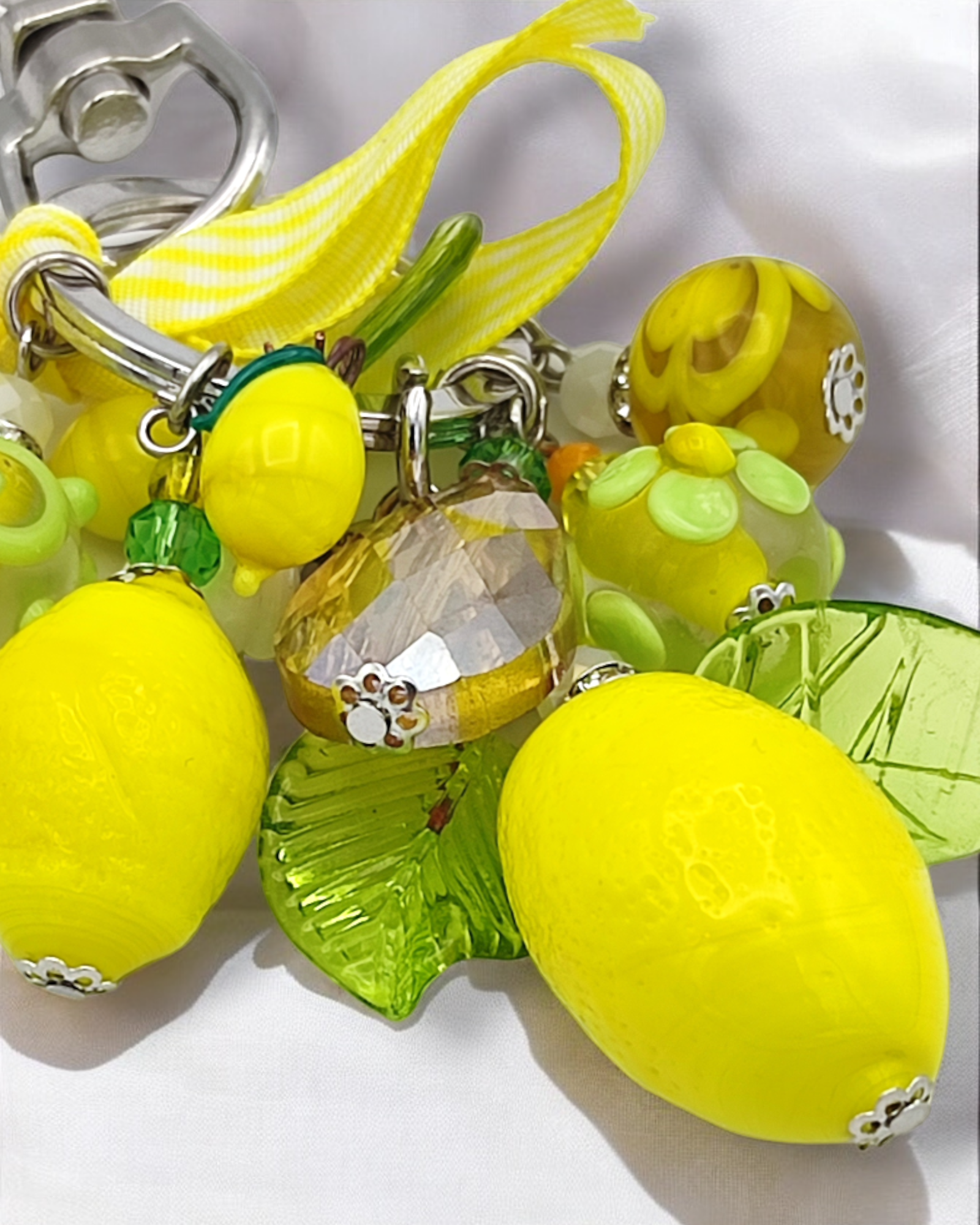 Lemon keyring charms – CRAZY4GLASS Lemon keyring charms – CRAZY4GLASS